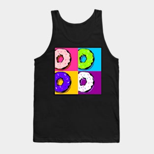 Donut Pop Art Tank Top